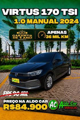 VOLKSWAGEN VIRTUS 1.0 170 TSI MANUAL VOLKSWAGEN VIRTUS 1.0 170 TSI MANUAL